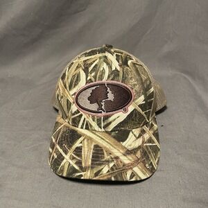 Mossy Oak Women's Camo And Pink SnapBack Hat One Size Fits Most
